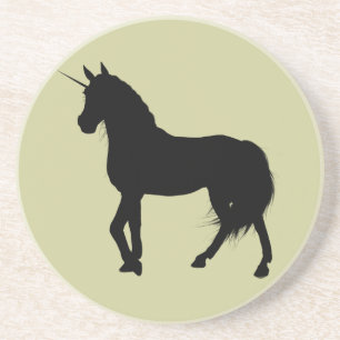 Unicorn Silhouette Coaster