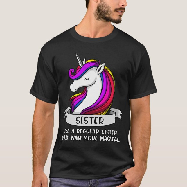 Unicorn Sister T-Shirt (Front)