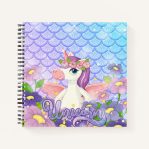 Unicorn Sketchbook Notebook