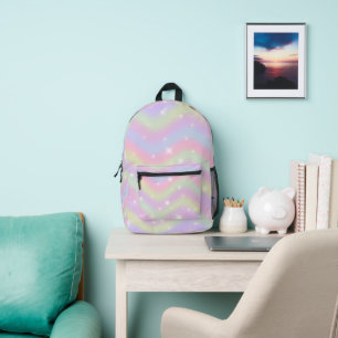 Unicorn Sky Printed Backpack