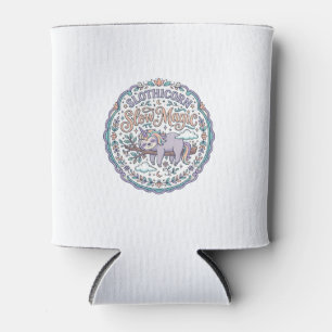Unicorn Slothicorn Slow Magic Whimsical T-Shirt De Can Cooler