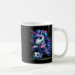 Unicorn Soccer Team Player Coffee Mug