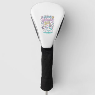 Unicorn Soccer Unicorn Star Cute Golf Head Cover