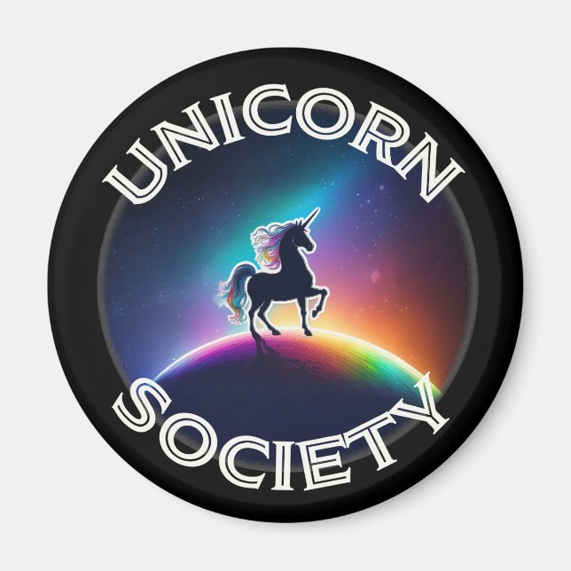 Unicorn Society Magnet (Front)