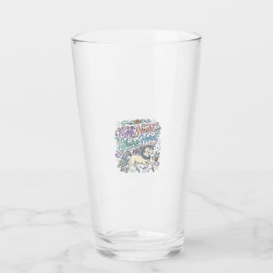 Unicorn Soft Heart Sharp Horn White Background Typ Glass