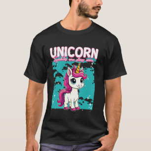 Unicorn Sparkles Now Stress Never Unicorn T-Shirt