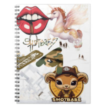 Unicorn Spiral Photo Notebook 