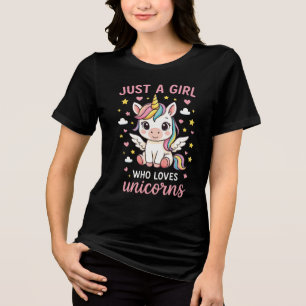 Unicorn Spirit of the Horse – 2026 Lunar Year Vibe Tri-Blend Shirt
