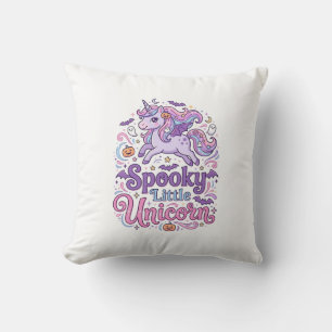 Unicorn Spooky Little Unicorn Retro Style Shirt Gr Cushion