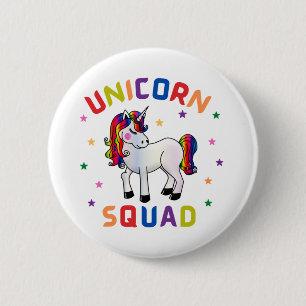 Unicorn Squad 6 Cm Round Badge