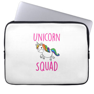 Unicorn Squad Cute Funny Unicorn Party Shirt T-Shi Laptop Sleeve