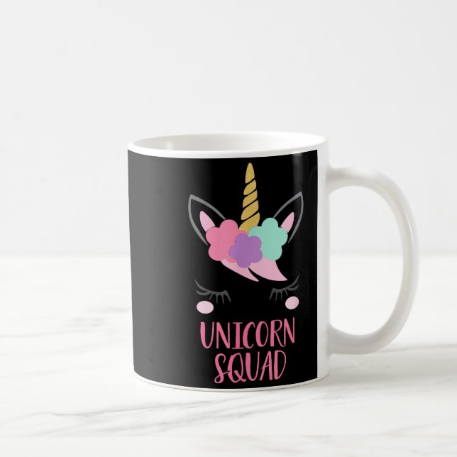 Unicorn Squad Unicorn Gift  Coffee Mug (Right)