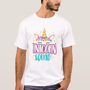 Unicorn Squad Unicorns Girls Birthday Party Matchi T-Shirt