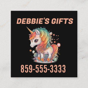 UNICORN SQUARE BUSINESS CARDS