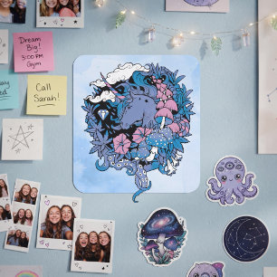 Unicorn Square Sticker