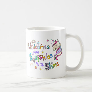 Unicorn Squishies Slime T-Shirt Coffee Mug