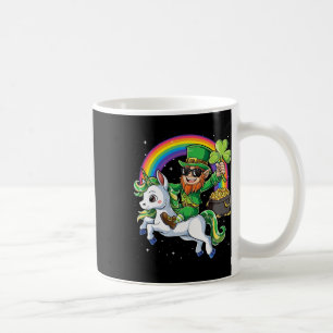 Unicorn St Patricks Day Girls Women Leprechaun Sha Coffee Mug