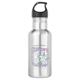 Unicorn Starcorn Wishes Adorable Apparel Graphic_1 532 Ml Water Bottle