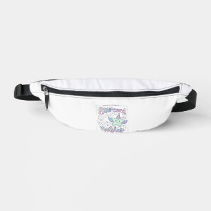 Unicorn Starcorn Wishes Adorable Apparel Graphic_1 Bum Bags