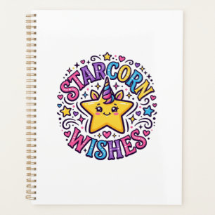 Unicorn Starcorn Wishes Commercial Print on Demand Planner