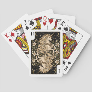 Unicorn, Starlit Tarot Art Playing Cards