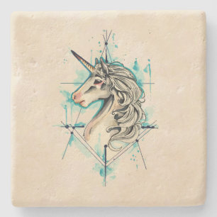 Unicorn Stone Coaster