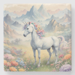 Unicorn Stone Coaster