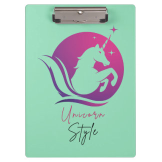 Unicorn style clipboard 
