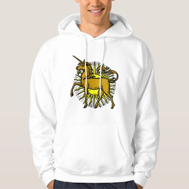 Unicorn & Sun Hoodie (Front)