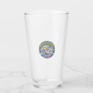 Unicorn Sunshine After Sparkles POD Ready Marketpl Glass