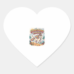Unicorn Sunshine Hooves Commercial Sticker and Shi