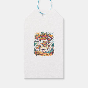 Unicorn Sunshine Hooves Commercial Sticker and Shi Gift Tags