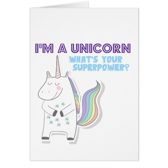 Unicorn Superpower (Front)
