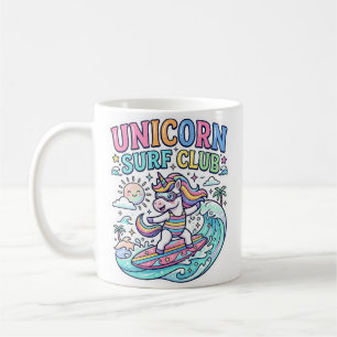 Unicorn Surf Club Coffee Mug
