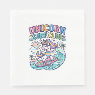 Unicorn Surf Club Napkin
