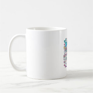 Unicorn Sweat Now Sparkle Later Gift Idea Vector D Coffee Mug
