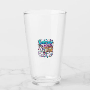Unicorn Sweat Now Sparkle Later Gift Idea Vector D Glass