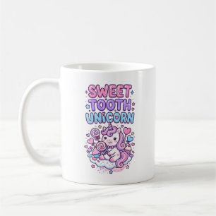 Unicorn Sweet Tooth Unicorn Cute Pastel Cute Gift Coffee Mug