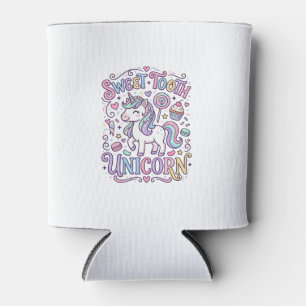 Unicorn Sweet Tooth Unicorn Original Merch Design_ Can Cooler
