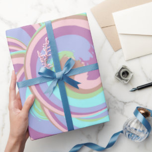 Unicorn Swirl Wrapping Paper