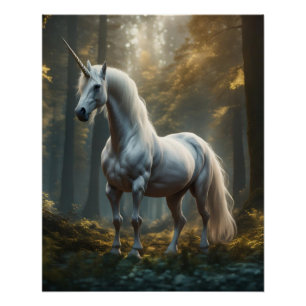 Unicorn Symbolism Poster