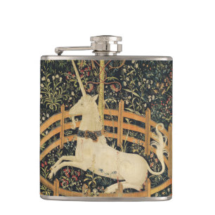 Unicorn Tapestries Classic Tapestry  Hip Flask
