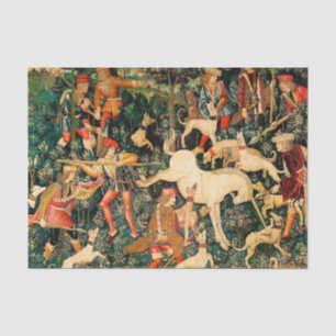 Unicorn Tapestries Defends Hunt  Tissue Paper
