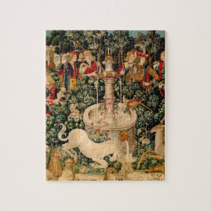 Unicorn Tapestries Found Legend Mythical Jigsaw Puzzle