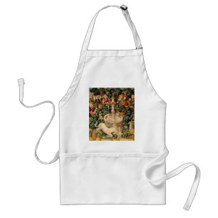 Unicorn Tapestries Found Legend Mythical Standard Apron