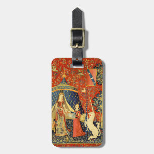 Unicorn Tapestries Lady Legend Medieval Luggage Tag