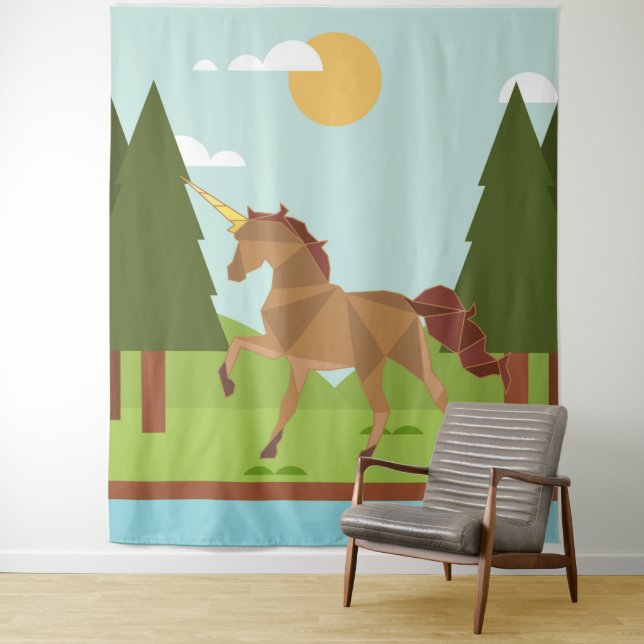Unicorn Tapestry (In Situ)