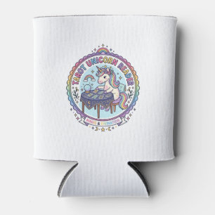 Unicorn Tarot Unicorn Reader Funny Shirt Graphic_1 Can Cooler