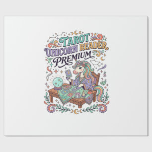 Unicorn Tarot Unicorn Reader Premium Kawaii Appare Wrapping Paper