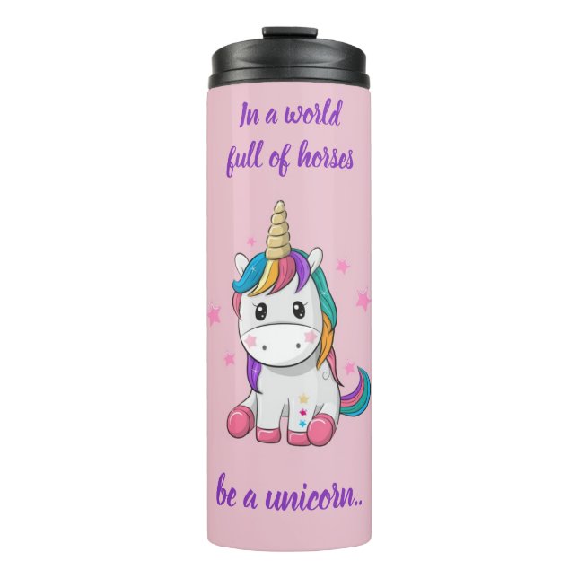 Unicorn thermal tumblers  (Front)